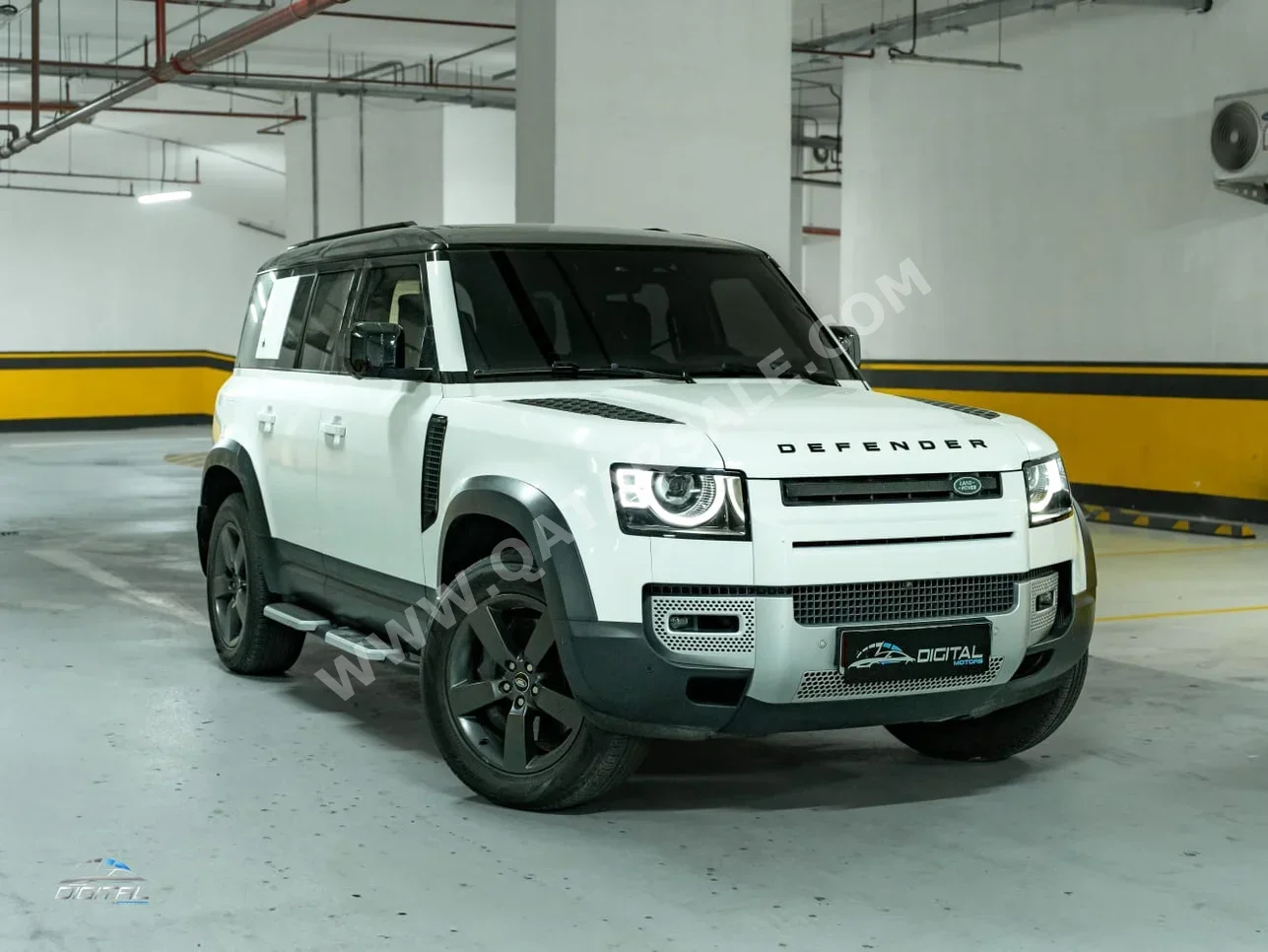 لاند روفر  ديفيندر  110 اتش اس اي  2021  اوتوماتيك  71,075 كم  6 سلندر  دفع رباعي  اس يو في  أبيض  تحت الضمان