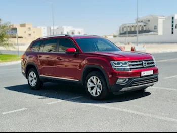 Volkswagen  Teramont  2019  Automatic  200,000 Km  6 Cylinder  Four Wheel Drive (4WD)  SUV  Red
