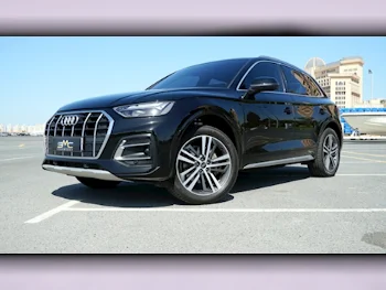 اودي  كيو 5  45 TFSI Quattro  2023  اوتوماتيك  20,000 كم  4 سلندر  دفع كلي مستمر  اس يو في  أسود  تحت الضمان