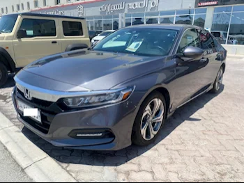 Honda  Accord  2019  Automatic  209,000 Km  4 Cylinder  Rear Wheel Drive (RWD)  Sedan  Gray