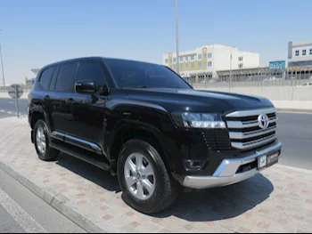 Toyota  Land Cruiser  GXR  2023  Automatic  57,000 Km  6 Cylinder  Four Wheel Drive (4WD)  SUV  Black  With Warranty