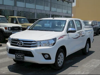 تويوتا  هاي لوكس  2025  اوتوماتيك  0 كم  4 سلندر  دفع خلفي  بيكب  أبيض  تحت الضمان