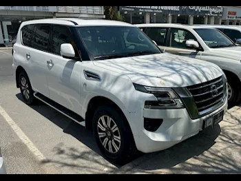 Nissan  Patrol  LE  2021  Automatic  75,000 Km  8 Cylinder  Four Wheel Drive (4WD)  SUV  White
