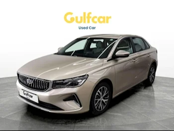 Geely  Emgrand  2024  Automatic  20,318 Km  4 Cylinder  Front Wheel Drive (FWD)  Sedan  Gold  With Warranty