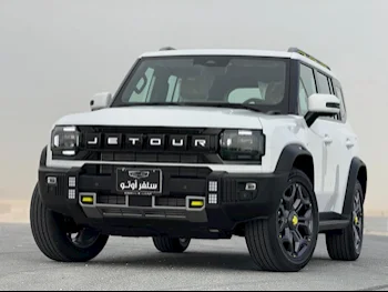 Jetour  T2  Luxury Plus  2025  Automatic  0 Km  4 Cylinder  All Wheel Drive (AWD)  SUV  White  With Warranty