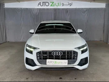 Audi  Q8  TFSI Quattro  2019  Automatic  90,400 Km  6 Cylinder  Four Wheel Drive (4WD)  SUV  White  With Warranty