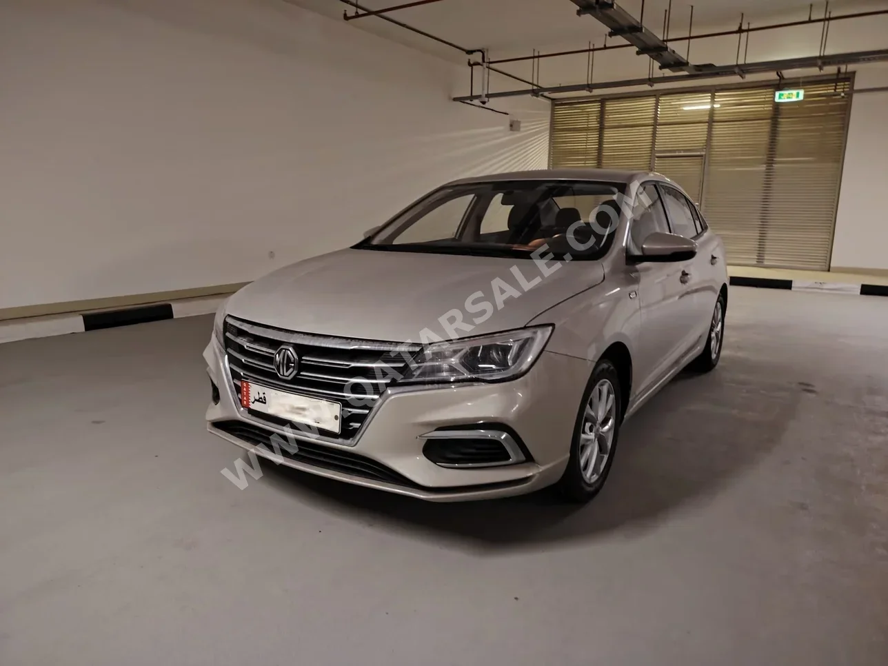 MG  5  2021  Automatic  57,000 Km  4 Cylinder  Front Wheel Drive (FWD)  Sedan  Beige  With Warranty