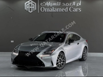 Lexus  RC  350 F Sport  2018  Automatic  96,000 Km  6 Cylinder  Rear Wheel Drive (RWD)  Sedan  Gray