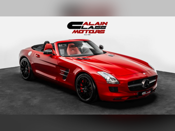 Mercedes-Benz  SLS  Roadster  2012  Automatic  9,847 Km  8 Cylinder  Rear Wheel Drive (RWD)  Convertible  Red