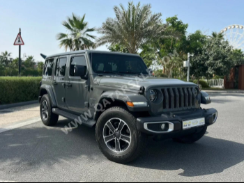 جييب  رانجلار  6 سلندر  إس يو في 4 في 4  رمادي  2024