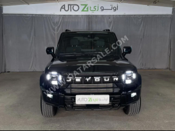 Jetour  T2  Luxury  2025  Automatic  5,400 Km  4 Cylinder  Four Wheel Drive (4WD)  SUV  Black  With Warranty