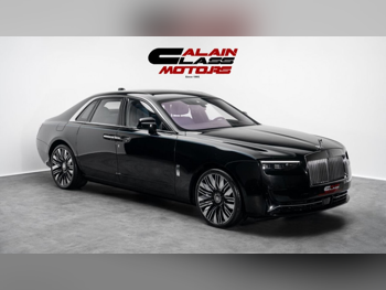 رولز - رويس  غوست  2025  اوتوماتيك  0 كم  12 سلندر  دفع كلي مستمر  سيدان  أسود  تحت الضمان