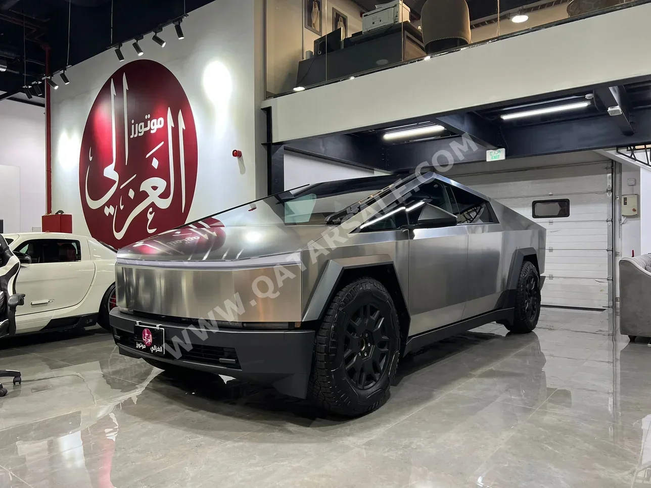Tesla  Cybertruck  Foundation Series  2024  Automatic  1,000 Km  0 Cylinder  All Wheel Drive (AWD)  Pick Up  Silver  With Warranty