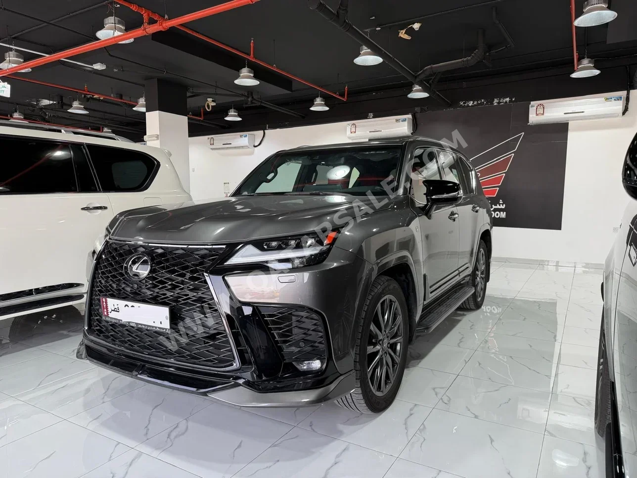 Lexus  LX  600 F Sport  2024  Automatic  25,000 Km  6 Cylinder  Four Wheel Drive (4WD)  SUV  Gray  With Warranty