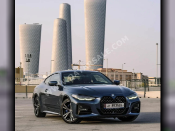 BMW  4-Series  420 I  2022  Automatic  60,000 Km  4 Cylinder  Rear Wheel Drive (RWD)  Sedan  Gray  With Warranty