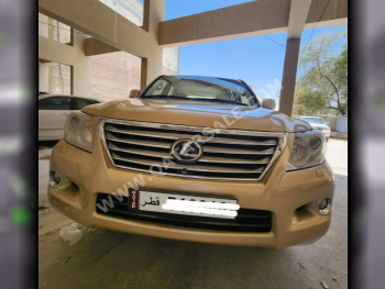 Lexus  LX  570  2009  Automatic  512,000 Km  8 Cylinder  Four Wheel Drive (4WD)  SUV  Gold