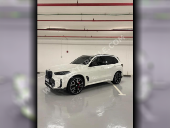 BMW  X-Series  X5 M60i  2024  Automatic  12,000 Km  8 Cylinder  Four Wheel Drive (4WD)  SUV  White  With Warranty