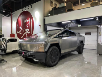 Tesla  Cybertruck  Foundation Series  2024  Automatic  1,700 Km  0 Cylinder  All Wheel Drive (AWD)  Pick Up  Silver