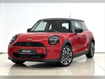 Mini  Cooper  2025  Automatic  3,800 Km  3 Cylinder  Front Wheel Drive (FWD)  Hatchback  Red  With Warranty