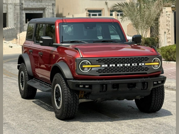 Ford  Bronco  Badlands  2022  Automatic  7,600 Km  6 Cylinder  Four Wheel Drive (4WD)  SUV  Red  With Warranty