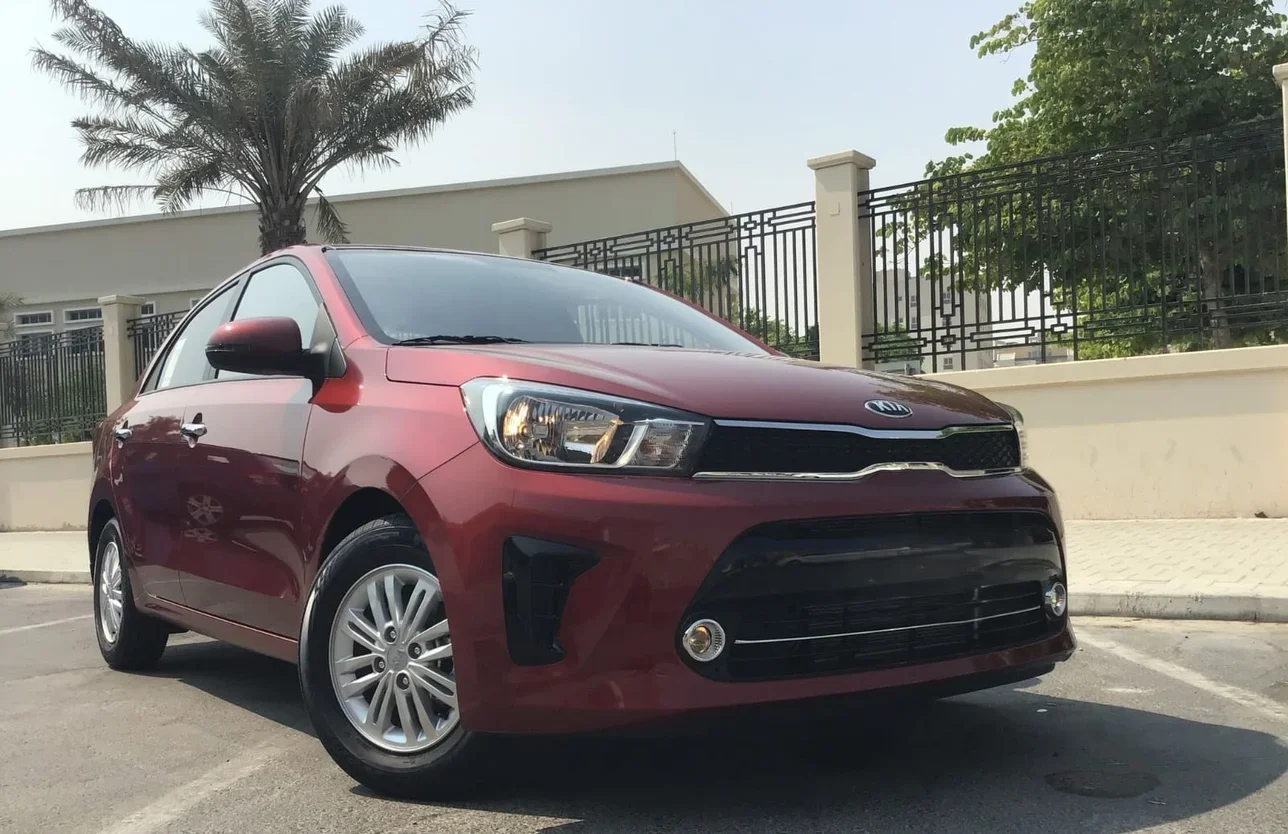 Kia  Pegas  4 Cylinder  Sedan  Red  2020