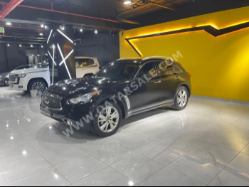 Infiniti  QX  70  2018  Automatic  88,000 Km  6 Cylinder  Four Wheel Drive (4WD)  SUV  Black
