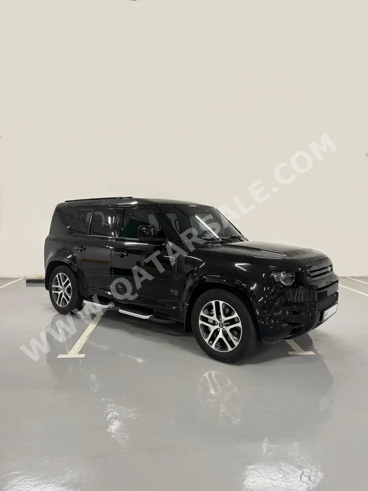 لاند روفر  ديفيندر  110 اكس داينمك  2023  اوتوماتيك  27,000 كم  6 سلندر  دفع رباعي  اس يو في  أسود  تحت الضمان