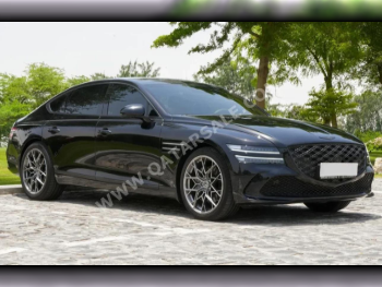 Genesis  G80  2025  Automatic  3,000 Km  6 Cylinder  All Wheel Drive (AWD)  Sedan  Black  With Warranty