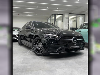 Mercedes-Benz  C-Class  200 AMG  2024  Automatic  44,000 Km  4 Cylinder  Rear Wheel Drive (RWD)  Sedan  Black  With Warranty