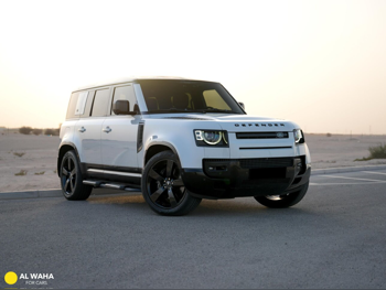 لاند روفر  ديفيندر  110  2023  اوتوماتيك  43,000 كم  8 سلندر  دفع رباعي  اس يو في  أبيض