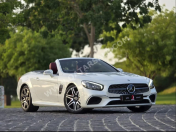  Mercedes-Benz  SL  500 AMG  2019  Automatic  14,000 Km  8 Cylinder  Rear Wheel Drive (RWD)  Convertible  White  With Warranty