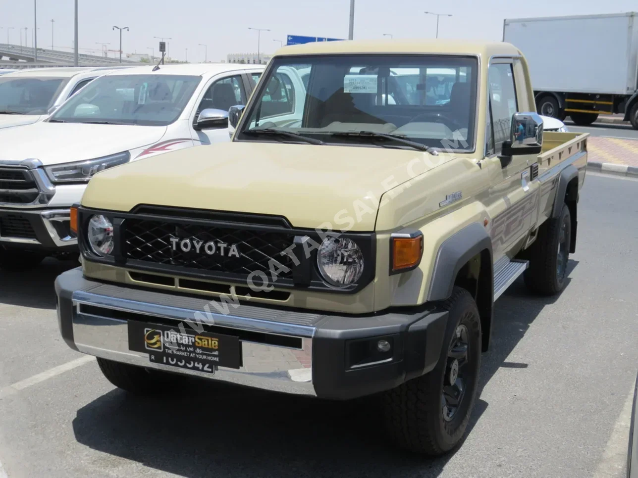 Toyota  Land Cruiser  LX  2025  Manual  0 Km  6 Cylinder  Four Wheel Drive (4WD)  Pick Up  Beige  With Warranty
