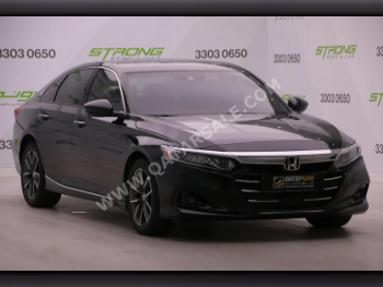 Honda  Accord  2022  Automatic  85,000 Km  4 Cylinder  Front Wheel Drive (FWD)  Sedan  Black  With Warranty