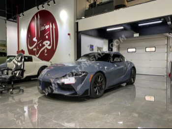 Toyota  Supra  GR  2023  Manual  5,000 Km  6 Cylinder  Rear Wheel Drive (RWD)  Coupe / Sport  Gray