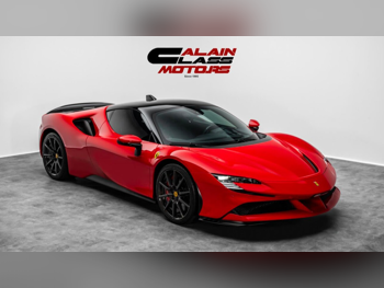 Ferrari  SF90 Stradale  Assetto Fiorano  2022  Automatic  1,907 Km  8 Cylinder  Rear Wheel Drive (RWD)  Coupe / Sport  Red