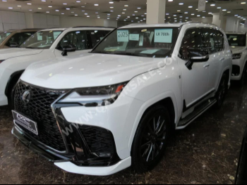 لكزس  ال اكس  700 اتش  2025  اوتوماتيك  0 كم  6 سلندر  دفع رباعي  اس يو في  أبيض  تحت الضمان