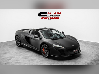 Mclaren  650 S  Spider  2015  Automatic  28,710 Km  8 Cylinder  Rear Wheel Drive (RWD)  Convertible  Black