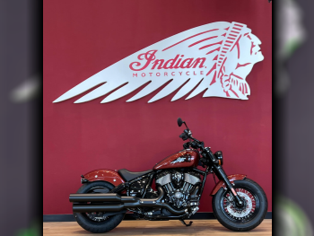 Indian Motors  CHIEF BOBBER DARK HORSE -  2024 - Color Red -  Warranty