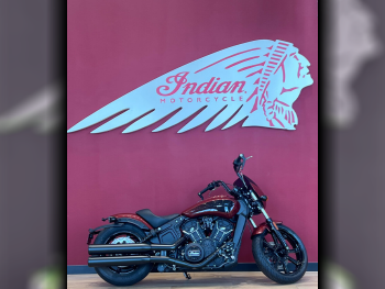 Indian Motors  SCOUT ROGUE COPPER -  2023 - Color Red -  Warranty
