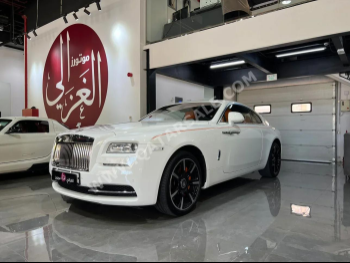 رولز - رويس  رايث  2015  اوتوماتيك  51,000 كم  12 سلندر  دفع كلي مستمر  كوبيه \ سبورت  أبيض