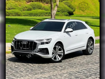 Audi  Q8  TFSI Quattro  2019  Automatic  146,100 Km  6 Cylinder  Four Wheel Drive (4WD)  SUV  White  With Warranty