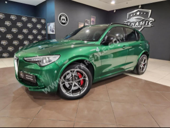 Alfa Romeo  Stelvio  Quadrifoglio  2020  Automatic  55,000 Km  6 Cylinder  Four Wheel Drive (4WD)  SUV  Green  With Warranty