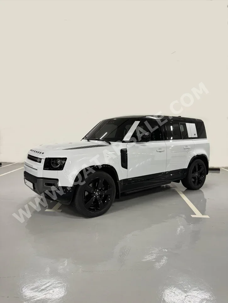 لاند روفر  ديفيندر  110 اكس  2022  اوتوماتيك  56,000 كم  8 سلندر  دفع رباعي  اس يو في  أبيض  تحت الضمان