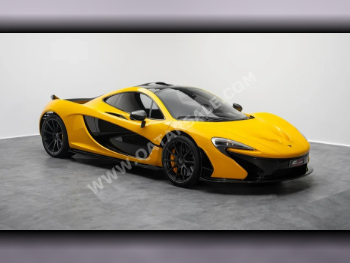 ماكلارين  بي 1  2014  اوتوماتيك  26,966 كم  8 سلندر  دفع خلفي  كوبيه \ سبورت  أصفر