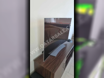 تلفاز ال جي  - 55 بوصة  - 4 كي او الترا اتش دي  - تلفاز ذكي  - ثلاثي الأبعاد  - شاشة منحنية