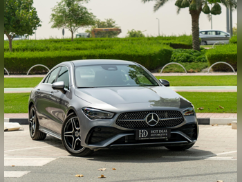 Mercedes-Benz  CLA  250  2024  Automatic  1,000 Km  4 Cylinder  Rear Wheel Drive (RWD)  Sedan  Gray  With Warranty
