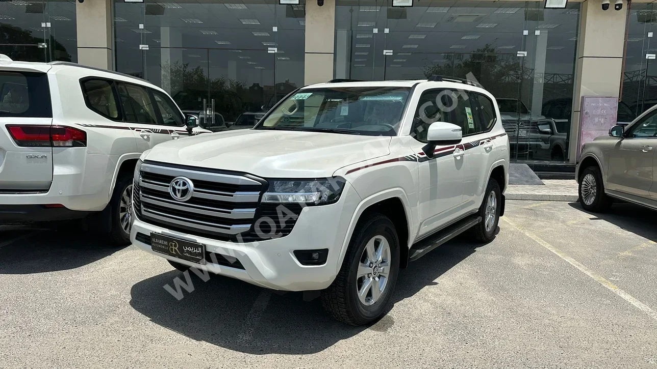 Toyota  Land Cruiser  GXR  2025  Automatic  0 Km  6 Cylinder  Four Wheel Drive (4WD)  SUV  White  With Warranty