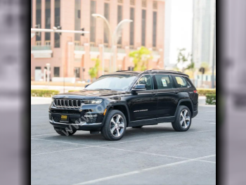 جييب  جراند شيروكي  ليميتد  2023  اوتوماتيك  0 كم  8 سلندر  دفع رباعي  اس يو في  أسود  تحت الضمان