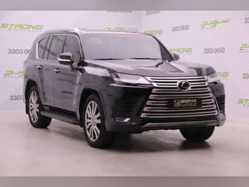 Lexus  LX  600 VIP  2024  Automatic  22,000 Km  6 Cylinder  Four Wheel Drive (4WD)  SUV  Black  With Warranty