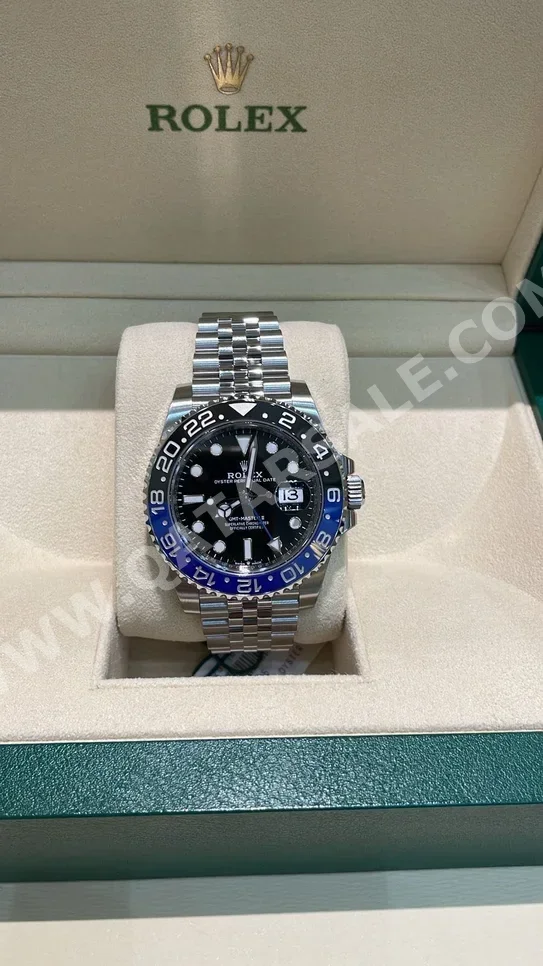 ساعات - رولكس  - ساعات ميكانيكية  - فضة  - ساعات رجالي